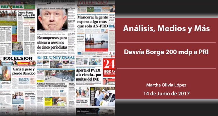 Desvía Borge 200 mdp a PRI