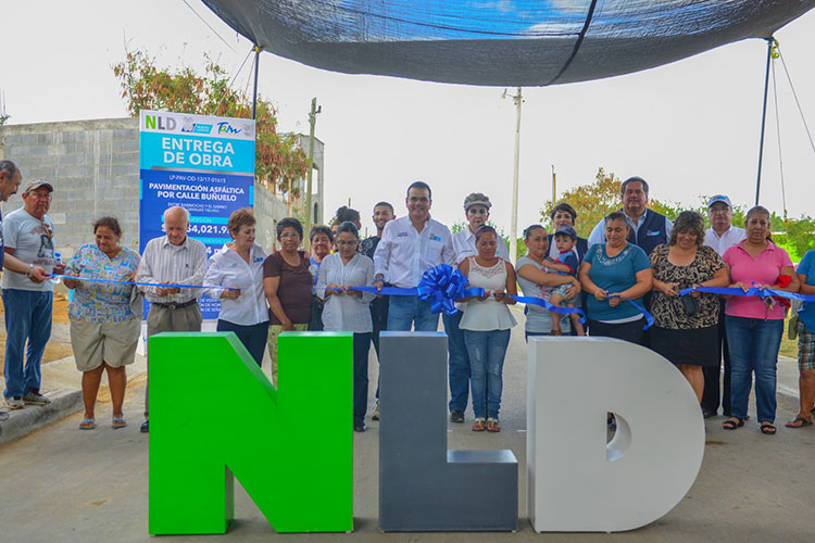 Benefician con pavimentaciones a la Santa Cecilia y Granjas Reginas