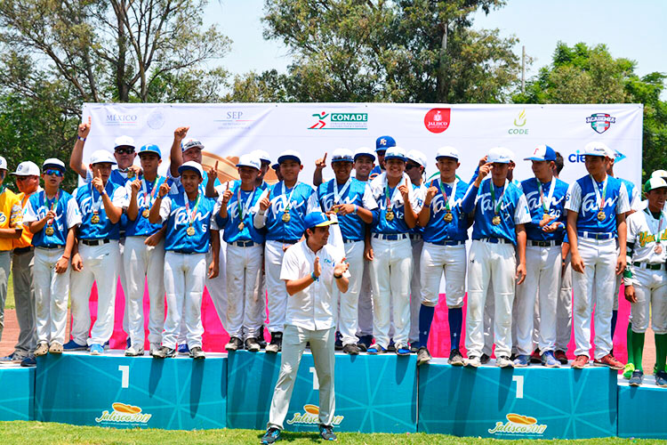 Consigue Tamaulipas medalla de oro en Béisbol