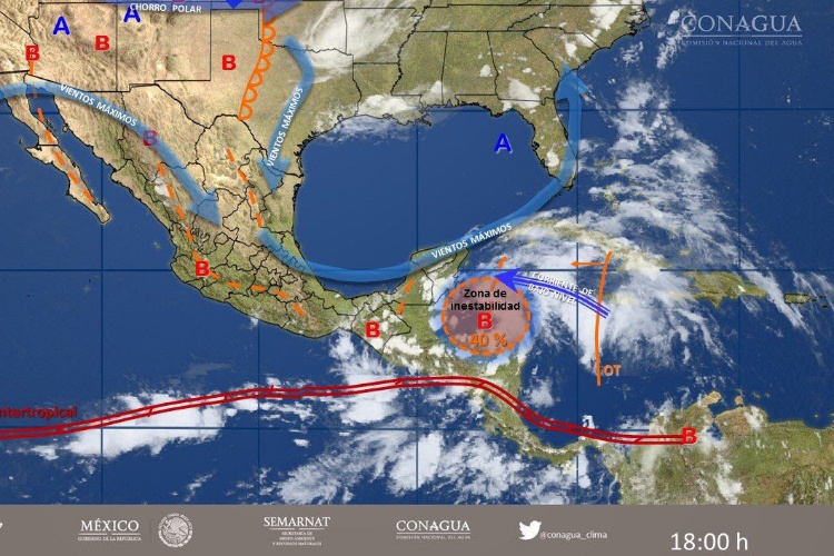 Se esperan lluvias para el martes en Ciudad Victoria