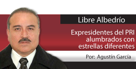 Libre Albedrío  Expresidentes del PRI alumbrados con estrellas diferentes