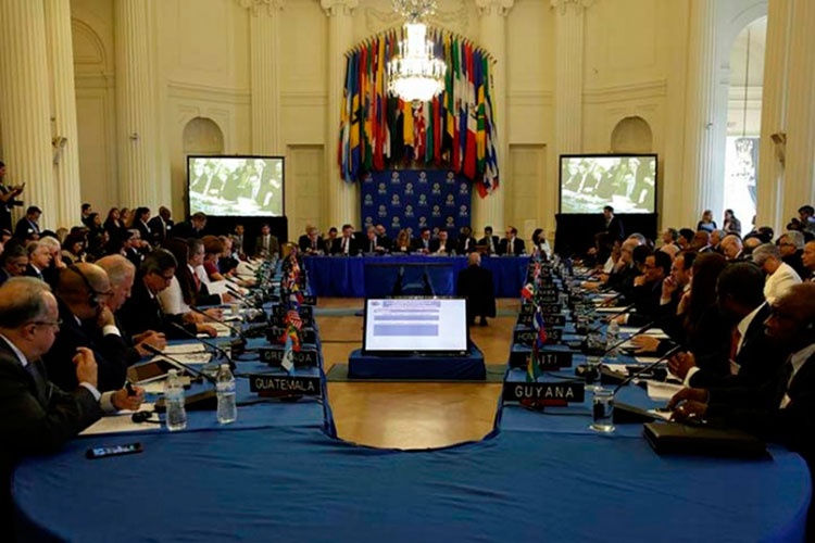 OEA suspende reunión sobre Venezuela