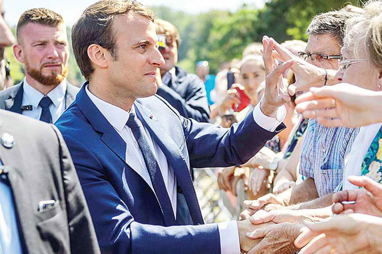 Partido de Macron, en ascenso; elecciones legislativas