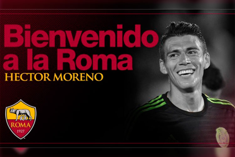 Héctor Moreno va a la Roma