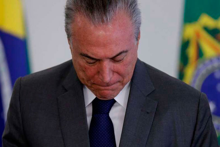 Al Congreso, la denuncia por corrupción contra Temer