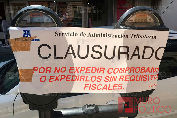 SAT clausura parquímetros en Ciudad Victoria