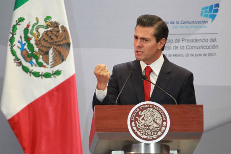 Seguiremos siendo respetuosos de la libertad de expresión: Peña Nieto