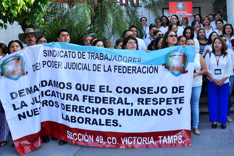 Incongruencia: Violan derechos a impartidores de justicia del PJF