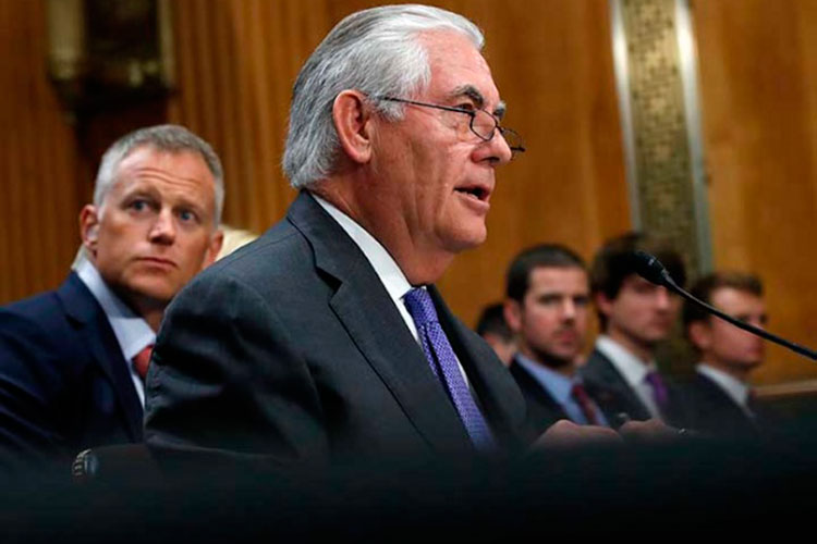 Secretario de Estado de EU anuncia más sanciones contra Venezuela