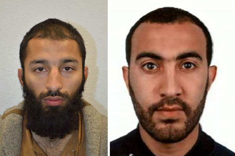 Autoridades identifican a 2 de los 3 terroristas de Londres