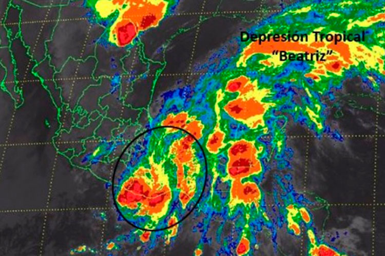 ‘Beatriz’ se debilita a depresión tropical, pero continúan las lluvias