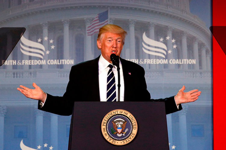 Tras comparecencia de Comey, Trump se dice ‘asediado’