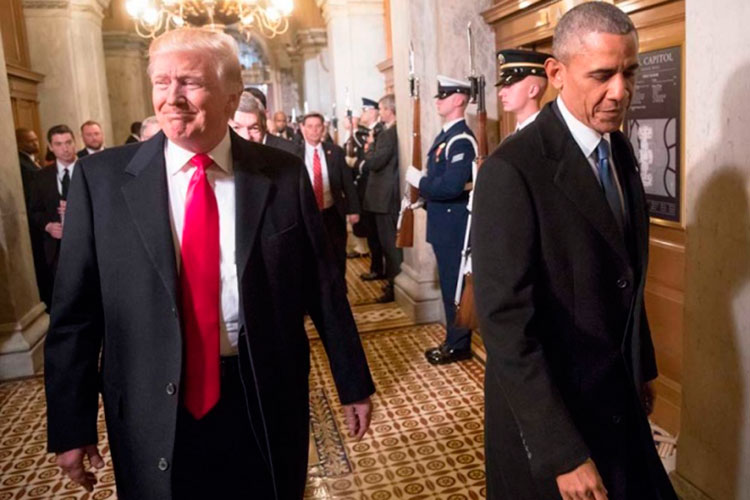 Respalda Trump indagatoria a funcionarios en la era Obama