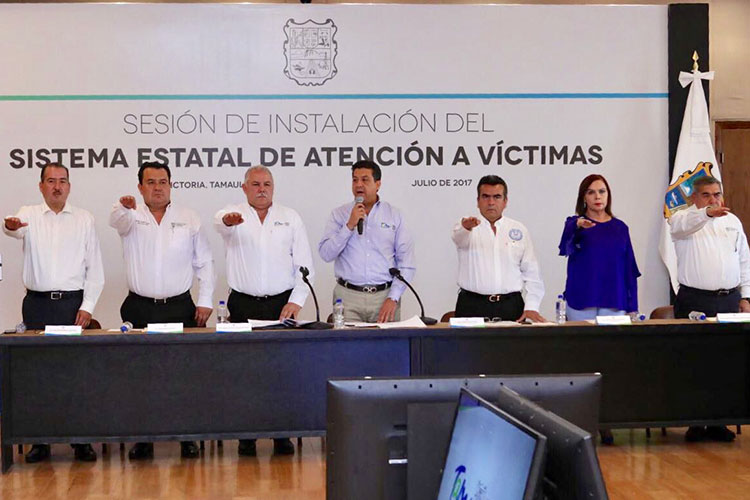 Instalan Sistema de Atención a Víctimas en Tamaulipas