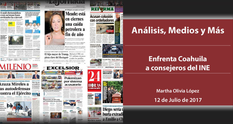 Enfrenta Coahuila a consejeros del INE