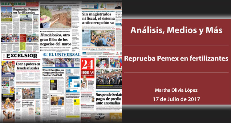 Reprueba Pemex en fertilizantes
