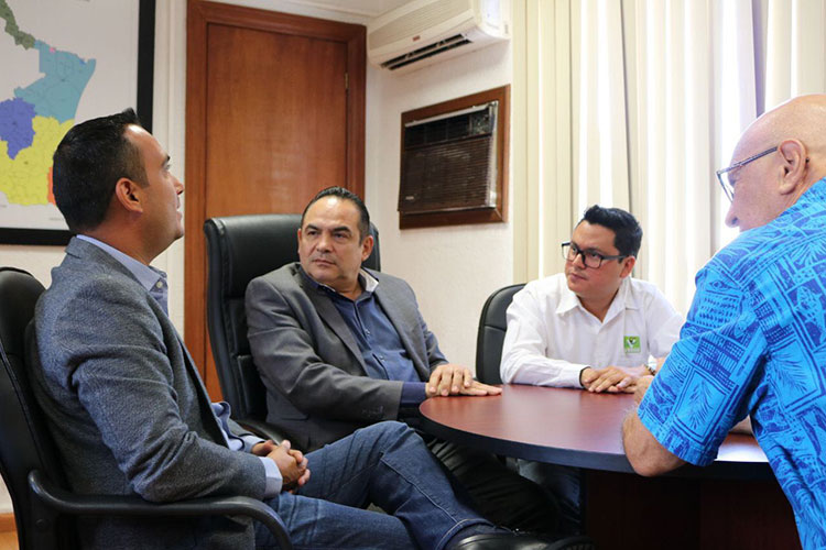 Se reúne el PVEM Tamaulipas con el Vocal Ejecutivo del INE