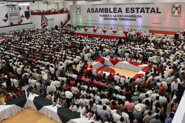Exigen a priistas revivir el partido en Tamaulipas