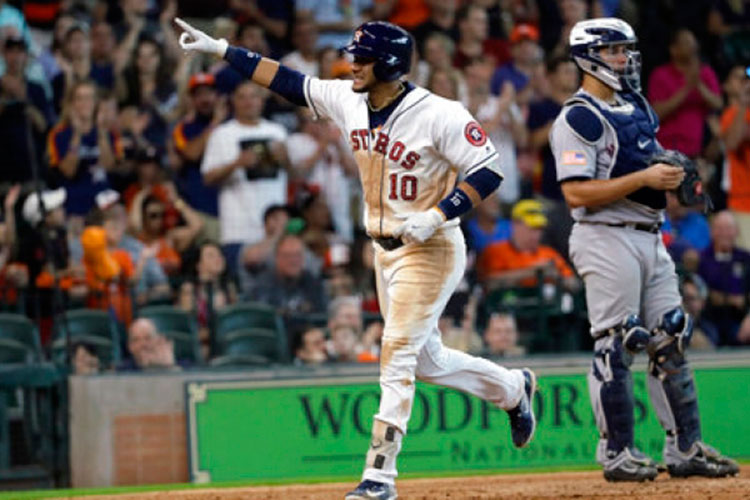 Los Astros apalean en casa a los Yankees