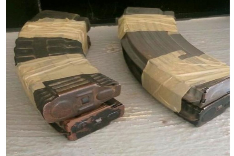 Asegura Policía Estatal arsenal abandonado en Reynosa