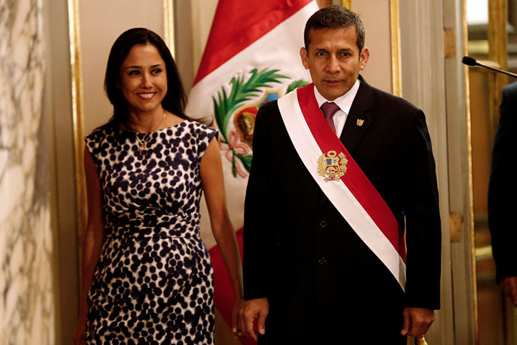 Humala y su esposa van a prisión