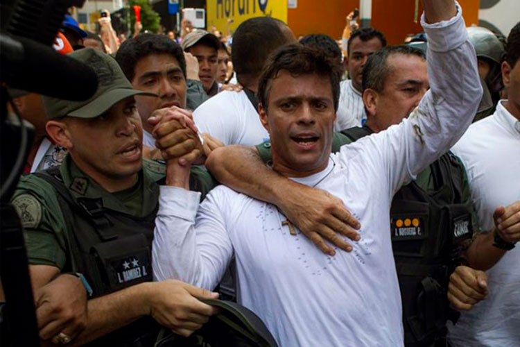 Libera Venezuela a Leopoldo López