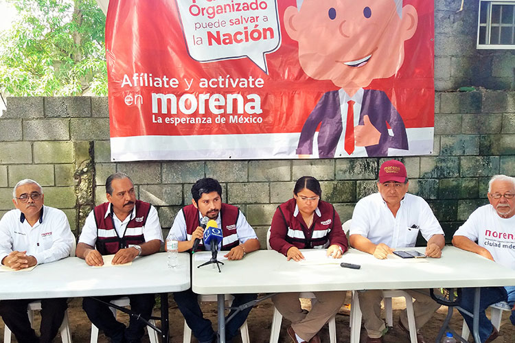 Militantes de MORENA “truenan” con la dirigencia nacional