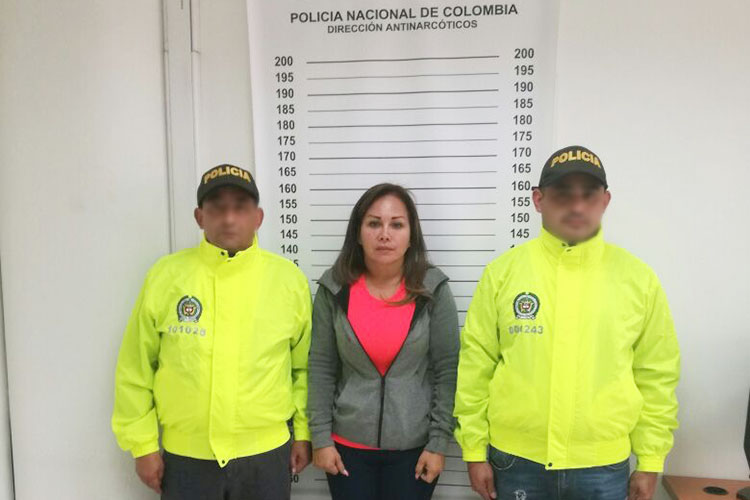Capturan a narco mexicana en Bogotá