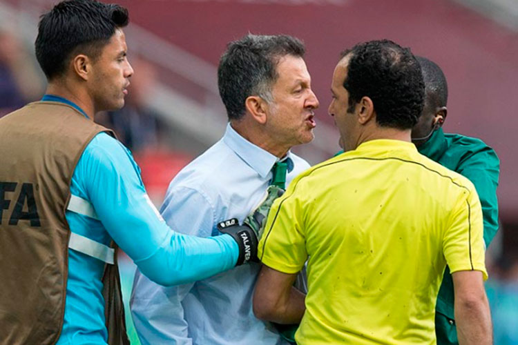 Osorio es suspendido seis partidos por insultar a árbitros