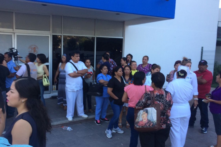 Nueva protesta en el Hospital General; No hay material ni medicinas