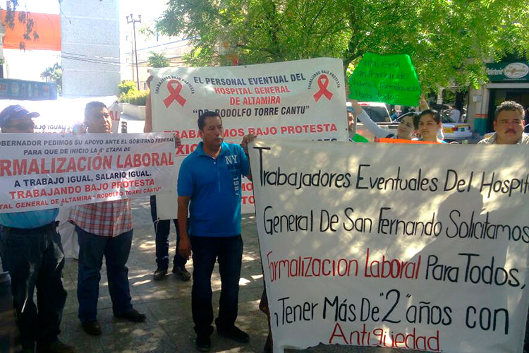 El sistema de salud ‘entró en coma’ en Tamaulipas: Enfermeros
