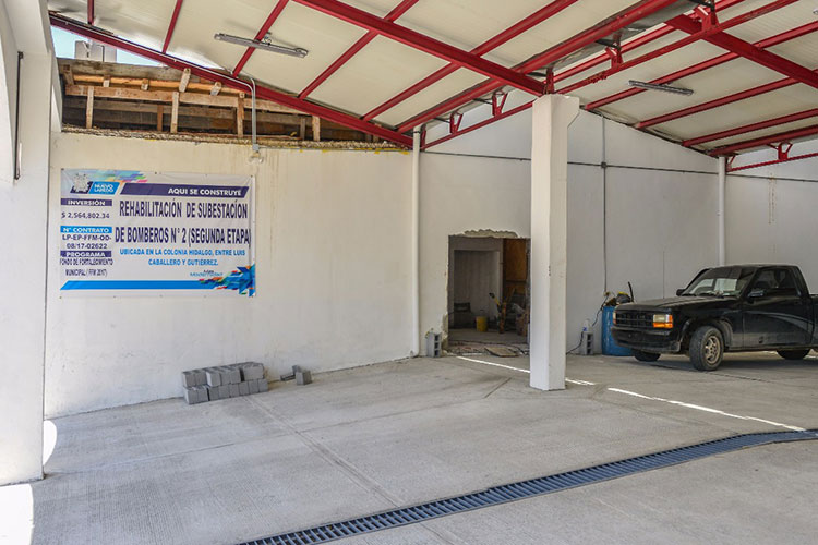 Quedará lista en septiembre Subestación de Bomberos 2