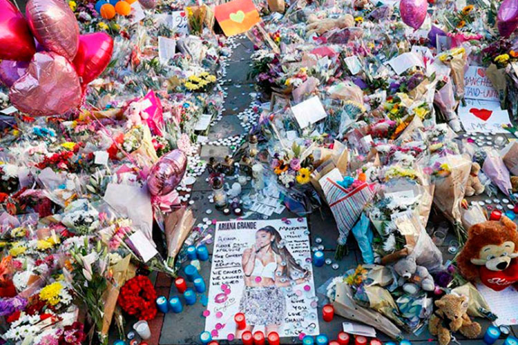 Cae sospechoso de atentar en concierto de Ariana Grande