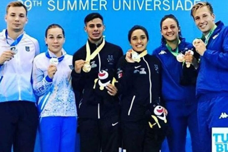 México gana tres medallas en Universiada Mundial