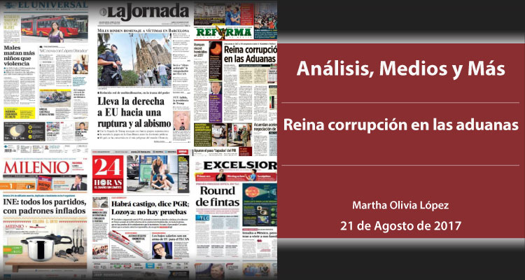 Reina corrupción en las aduanas