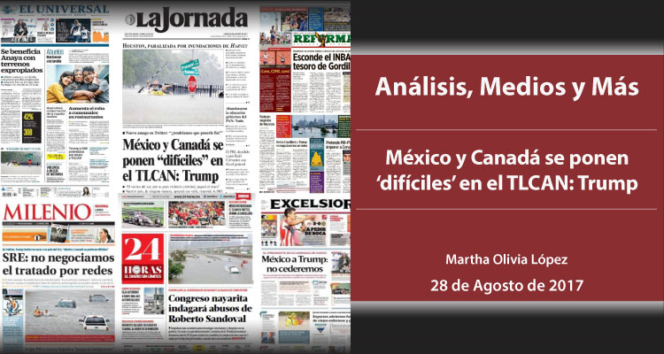 México y Canadá se ponen ‘difíciles’ en el TLCAN: Trump