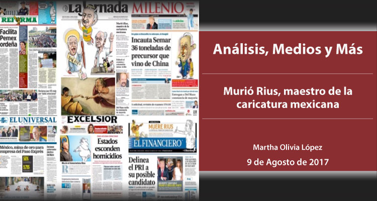 Murió Rius, maestro de la caricatura mexicana