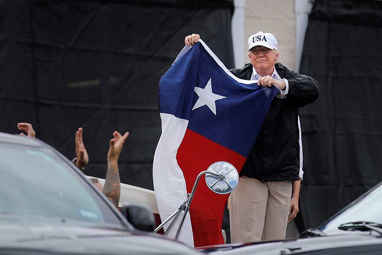 ‘Harvey’, una tormenta de proporciones épicas: Trump