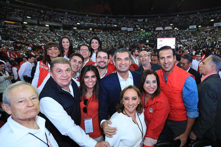 Ochoa Reza inaugura la 22 Asamblea Nacional del PRI
