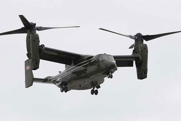 Choca avión militar de EU en Australia