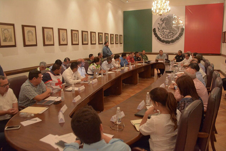 Encabeza Oscar Almaraz sesión del Consejo de Protección Civil Municipal