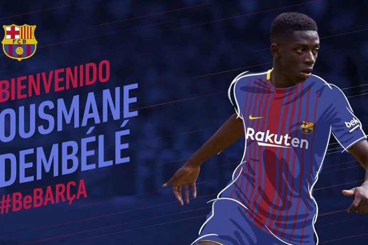 Barcelona ficha a Dembélé por 105 mde