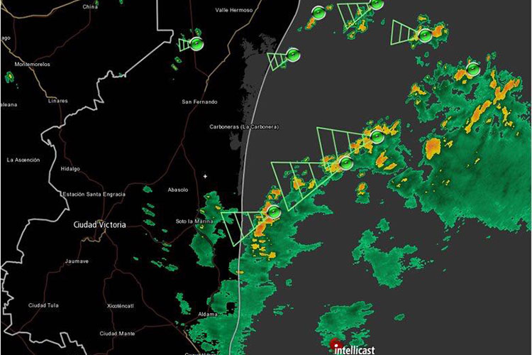 Prepara PC 500 refugios por impacto de “Franklin” en Tamaulipas