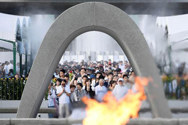 Hiroshima recuerda 72 años de la bomba atómica