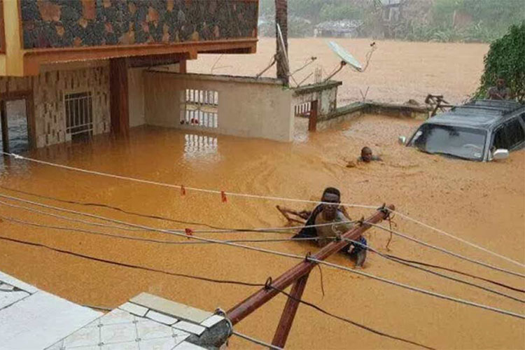Mueren al menos 200 personas en Sierra Leona por inundaciones