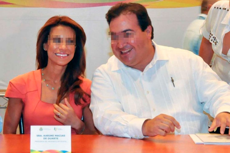 PGR y FGE de Veracruz indagan a esposa de Duarte por lavado