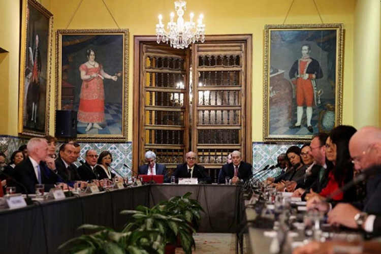 Cancilleres latinoamericanos inician reunión sobre crisis en Venezuela