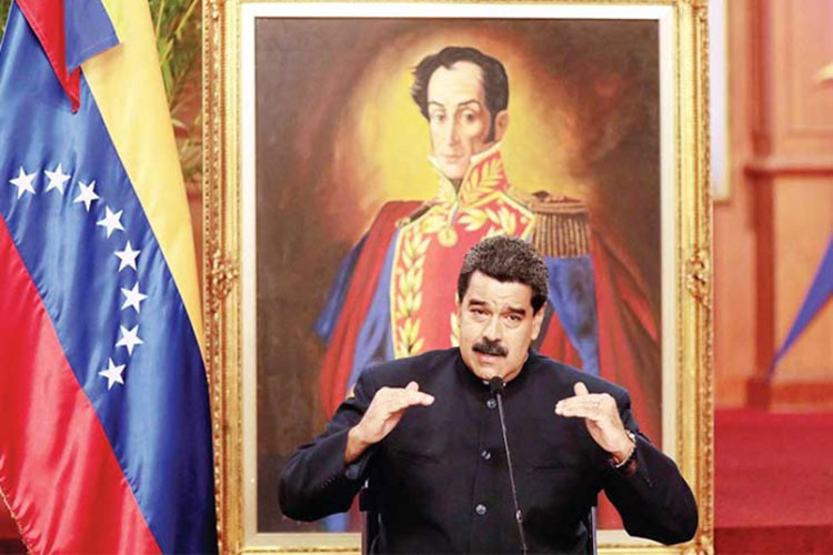 Maduro prevé un bloqueo petrolero de EU