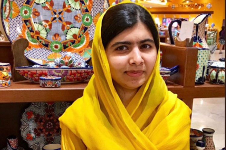 Peña Nieto recibe a Malala en Los Pinos