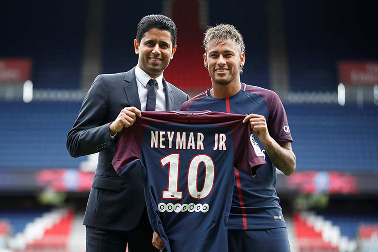 ‘Vine para hacer historia’, clama Neymar ante aficionados del PSG